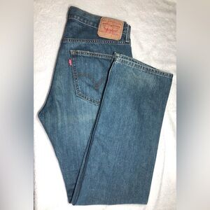 Men’s Levi's Classic Blue Jeans Relaxed Straight 559 - Size 33x32